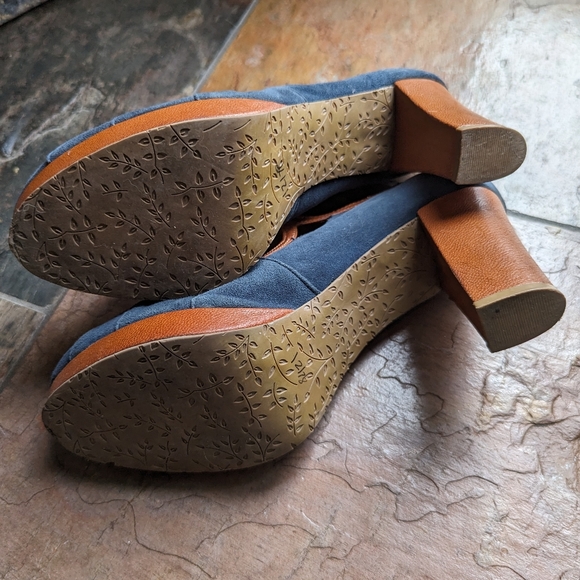 anthropologie MISS ALBRIGHT vintage style heels 8.5 - Picture 11 of 13